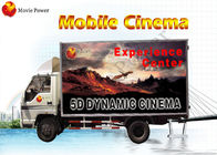 El cine móvil 5D del camión impermeable de la cabina VR sofisticó 6 - 12 Seat