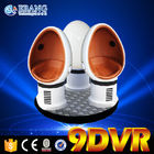 1 huevo 9D VR, 2 huevos 9D VR, 3 equipo del ocio de la diversión del cine de los huevos 9D VR
