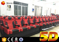 2,25 el sistema eléctrico del teatro de la plataforma del kilovatio 4D con 2-200 asienta conveniente para el parque de atracciones