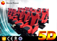 24 cines grandes 5D del teatro dinámico de los asientos con la plataforma eléctrica del movimiento