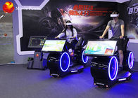 Parque temático de la realidad virtual del simulador del juego 9D de Immersive de la bicicleta del parque de atracciones de VR VR con la bici de VR