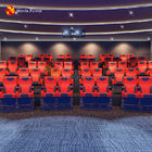 Asientos interiores del cine 2 del movimiento del proyector de película de la pantalla del arco 4D