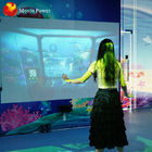 Sistema interactivo del juego de los niños del piso del holograma 3d del entretenimiento del parque de atracciones