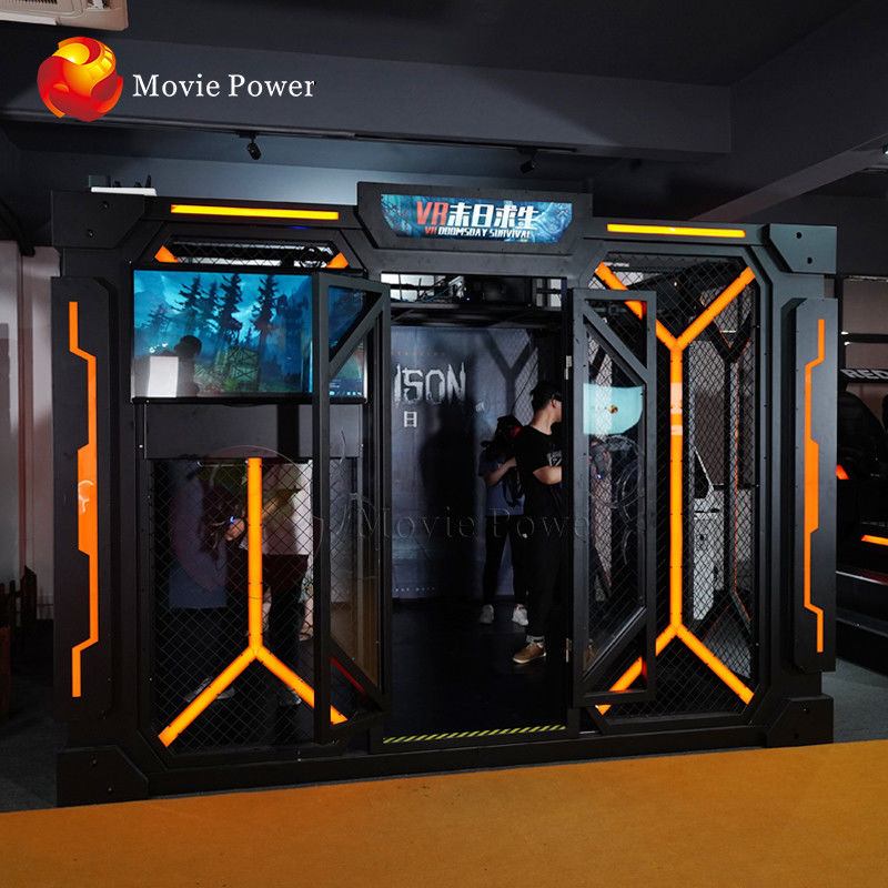 Amusement Center 9D VR Cinema Virtual Reality Motion Simulator 4 Seats