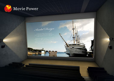 3 sistema electrónico popular del cine del DOF 4D con la pantalla grande 360