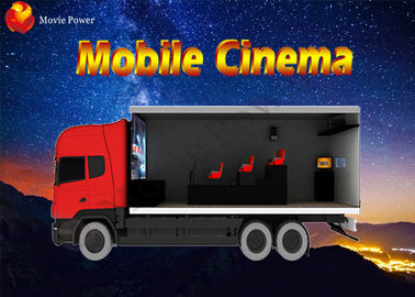 Simulador móvil flexible de la cabina 5D del camión del cine con la silla volátil del movimiento