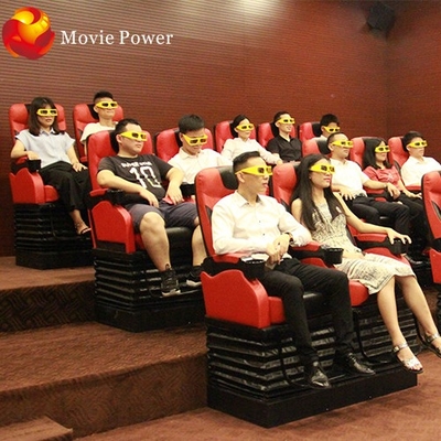 Sala de cine del equipo de la silla VR del movimiento del sistema del cine del simulador 4D del entretenimiento 9D