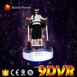 Cine móvil 9d de la experiencia interactiva de la realidad virtual que se levanta el simulador de 9d Vr