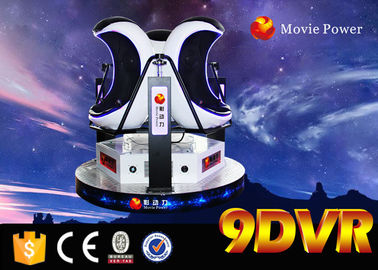 9D el cine blanco y negro 3 del huevo VR asienta la silla Motional y la realidad virtual