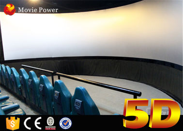 12 efectos especiales y cine Motional 4D modificados para requisitos particulares a partir de 2-200 asientos hechos en cuero