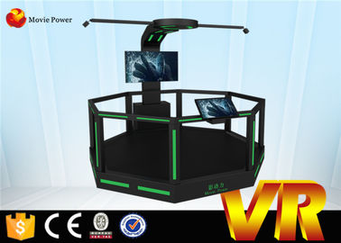 Máquina de juego interior del cine/VR de la realidad virtual 9D VR interactiva para los adultos