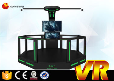 Immersive que coloca el equipo de la realidad virtual de HTC VIVE Headest para el supermercado