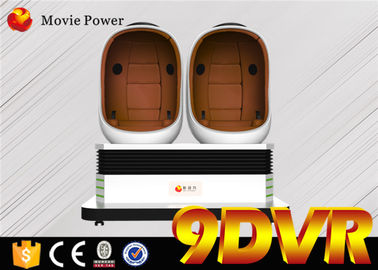 Poder de la película el 1/2/3 forma del huevo del cine del simulador de los asientos 9D Vr para el centro comercial