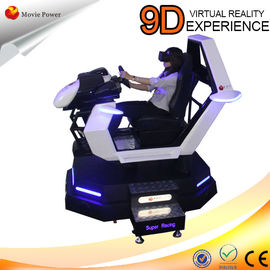 Gane el paseo del simulador del dinero que compite con 9D VR en la plataforma del movimiento del sistema de conducción de Seat del juego de Aracde del coche F1