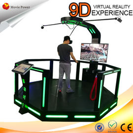 Equipo portátil del entretenimiento del simulador de la realidad virtual de la máquina de juego del tiroteo del arma de VR