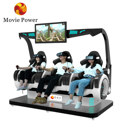 Equipo de entretenimiento 9d Vr Cine Realidad Virtual Montanilla rusa 9d Vr silla para el parque
