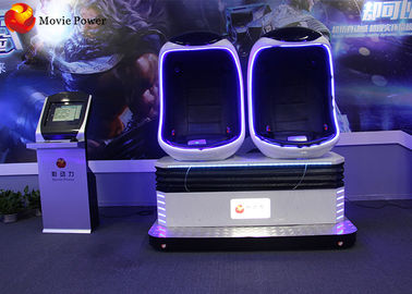 Cine de la máquina de juego del parque de atracciones 9D VR 360 grados con más de 30 el huevo del vr de las películas 9d