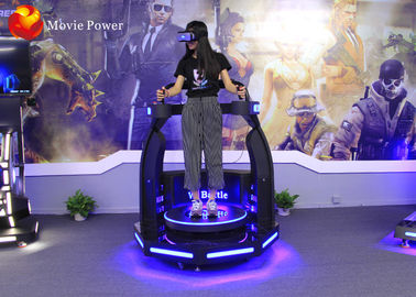 Equipo del anuncio publicitario de Vision del simulador 360 de la realidad virtual del simulador 9D de VR