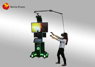 Máquina de juego interactiva de la batalla del simulador de la guerra de la realidad virtual VR del cine de HTC Vive VR 9d