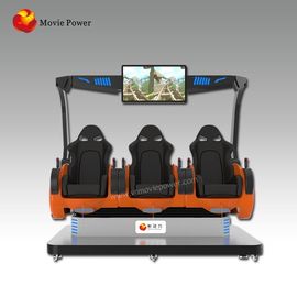 Equipo del cine de la realidad de Vritual de 3 asientos, simulador eléctrico del sistema de control 9d Vr