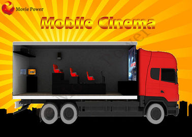 Simulador de lujo del cine de los asientos 7d del cine móvil interactivo realista del camión XD