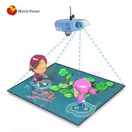 Sistema de proyección interactivo del piso de la realidad virtual de los niños