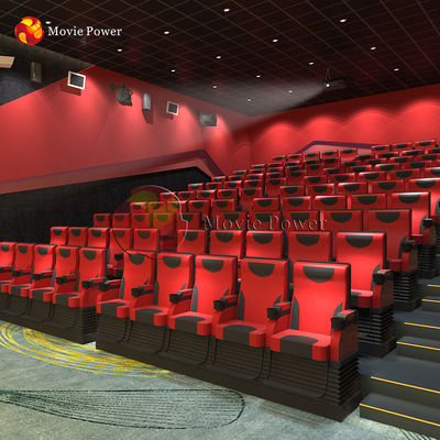 Cine doble Hall Equipment de los asientos del cine del teatro del movimiento 4d del tema del océano