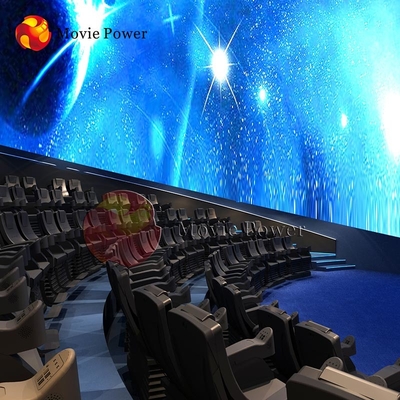 200 cine de la bóveda del parque temático de Seat del teatro del movimiento de la fibra de vidrio 5d de los asientos