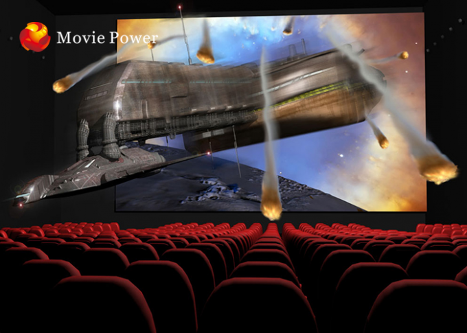 Alto teatro Seat del movimiento de la imagen 4D de la definición 3D con el sistema audio 7,1 0