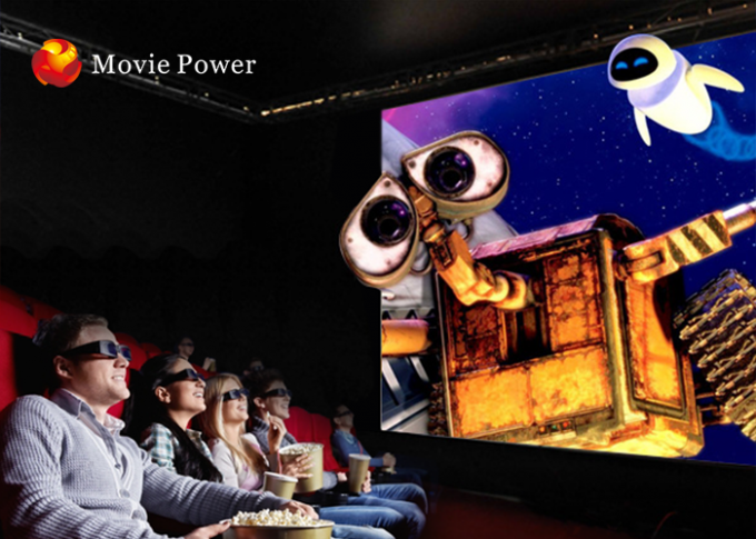 Sistema dinámico auténtico profesional del teatro de Digitaces del cine de Seat Kino 4D del cuero 0