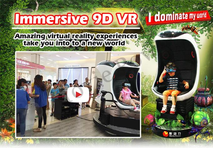 La realidad virtual asombrosa experimenta el simulador del cine 12D con escena de 360 grados 0