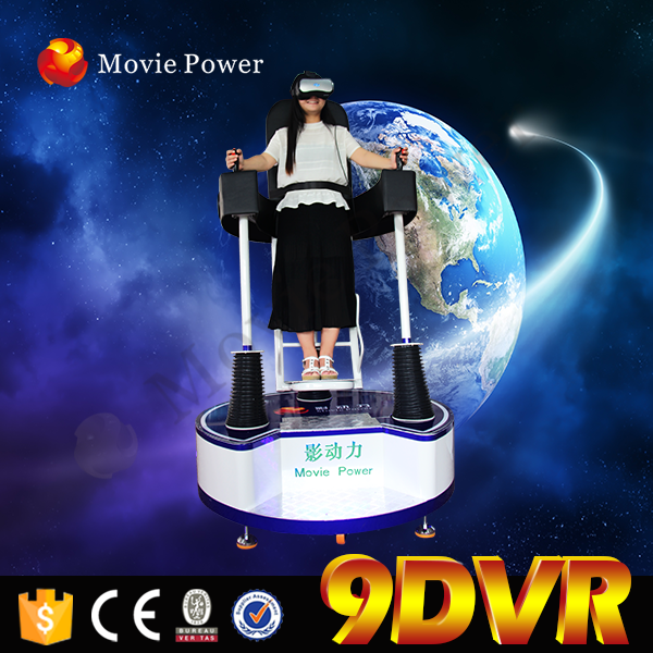 Cine móvil 9d de la experiencia interactiva de la realidad virtual que se levanta el simulador de 9d Vr 0