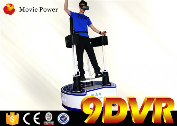 Sistema eléctrico 9D VR del equipo del simulador de la diversión que se levanta el cine 0