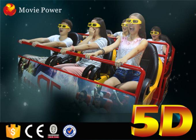 parque temático dinámico especial del simulador del cine 5D del regulador 5d del efecto del simulador de sistema del cine 5D 4D 0