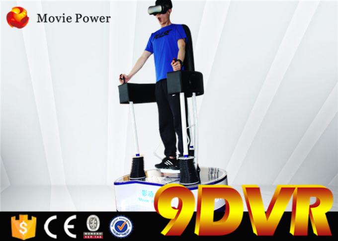 Cine eléctrico eléctrico girante de la realidad 9D VR del sistema Immersive del juego de la diversión 0