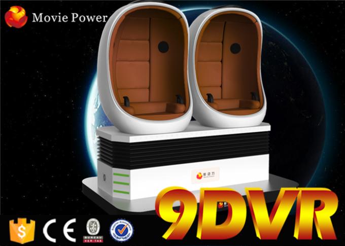 360 cine visual del mundo 9d Vr de la realidad virtual del grado con 1 máquina de juego de los niños de Seat con los juegos interactivos 0