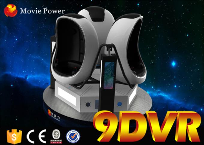 Fácil actuar el simulador del cine 9d Vr del modo automático con efectos especiales vivos y 360 películas visuales 0