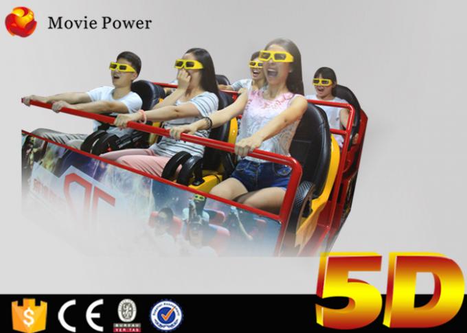 El cine asombroso de la experiencia 5D VR con los efectos especiales para los niños indica el simulador 0