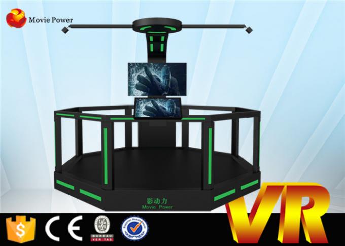 Máquina de juego interior del cine/VR de la realidad virtual 9D VR interactiva para los adultos 0
