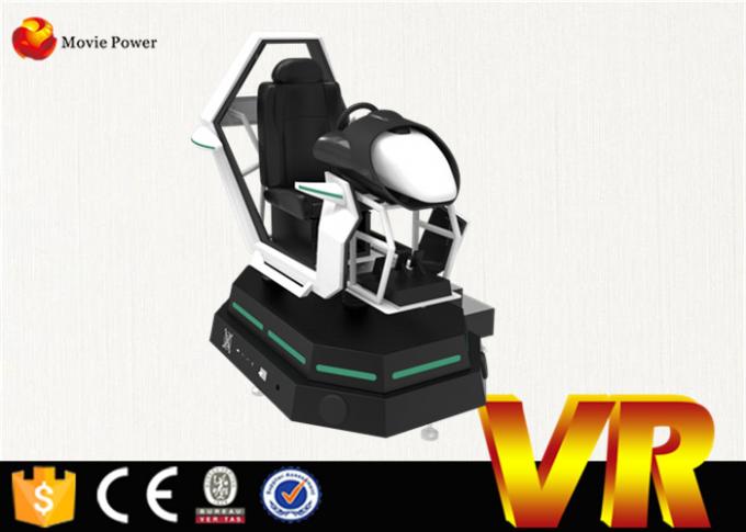 Simulador desprendible de los juegos del coche de Vr de competición del coche 9d del cine loco de la realidad virtual 0