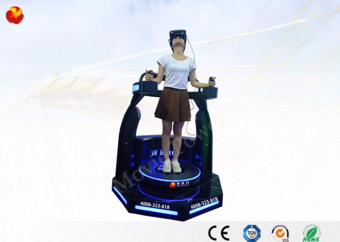 360 plataforma derecha del jugador del simulador uno del cine 9D de la rotación 9D VR del grado 0