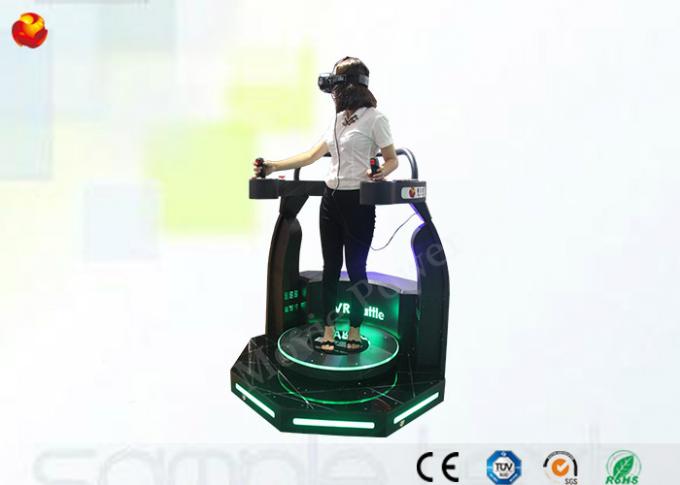 Realidad virtual del simulador de la batalla del cine de la máquina 9D VR del juego de arcada con poder de la película 0
