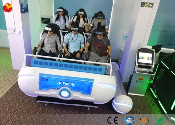 El poder 6 de la película asienta el simulador del teatro de la realidad virtual 220v de la máquina de juego de la familia de Vr 0