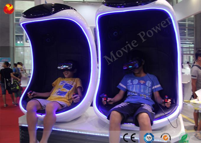 asientos del cine 2 de la plataforma VR 9D del movimiento 3Dof con más de 80 películas de la realidad virtual 0