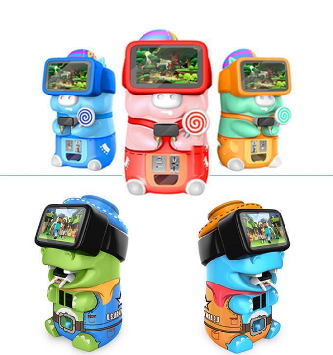 Equipo de juego de fichas de los niños 9d VR de los niños al aire libre atractivos del bebé 0