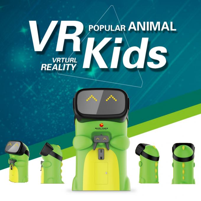 El bebé Vr del oso del simulador de los niños VR 9D embroma el simulador educativo de la realidad virtual 2