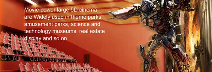 asientos interesantes del movimiento de los temas de las atracciones emocionantes del cine 4D en el mercado de Dubai 2