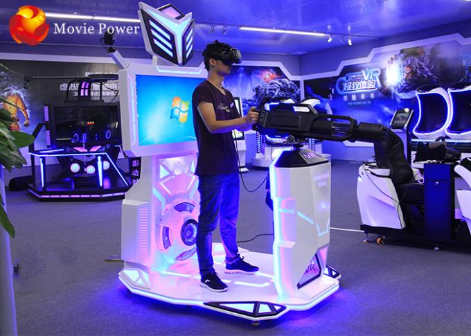 Simulador permanente de la máquina de juego del arma del tiroteo de la arcada de la plataforma de espacio de VR VR Gatling VR 0