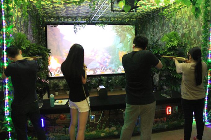 Simulador de los juegos del tiroteo del simulador de la realidad virtual del parque de atracciones para Game Center 0
