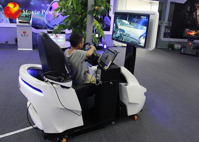 Juegos del simulador del coche de competición del simulador de la máquina de juego de las carreras de coches 9D VR 2,2 * 1,85 * 2m 0
